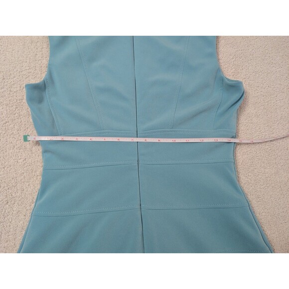 Antonio Melani Turquoise Bodycon sleeveless Dress Size 6 - Picture 12 of 16
